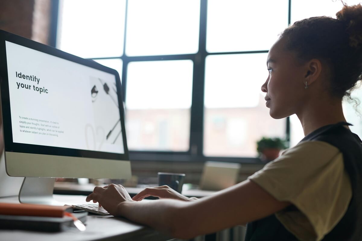 Doing work on a computer